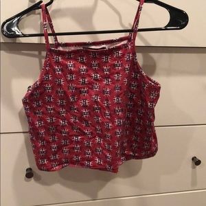 Patterned tank top